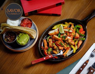 Fajitas med Halloumi